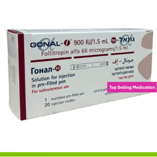 Gonal F multidose pen 900, 450, 300 IU available at best price at IVFPharmacy